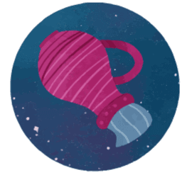 Aquarius zodiac sign symbol