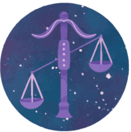 Libra zodiac sign symbol