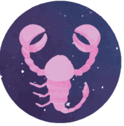 Scorpio zodiac sign symbol