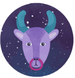 Taurus zodiac sign symbol